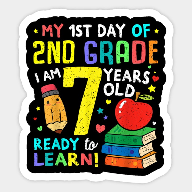 2nd Grade Back to First Day of School Shirt Boys Girl Gift